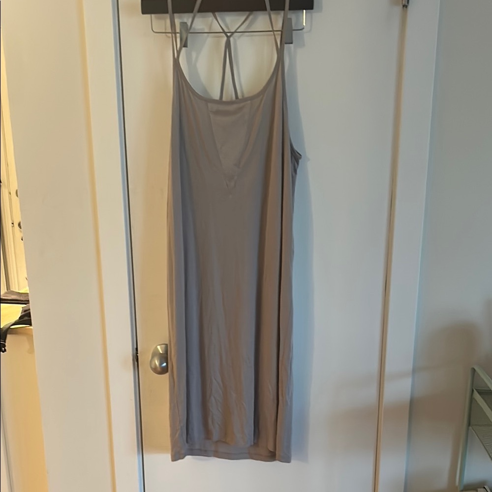 Vera moda scrappy Elegant Gray Slip sun Dress